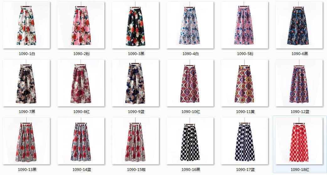 Jupe femme JIALIYUAN en Fibre de polyester - Ref 3329914 Image 35