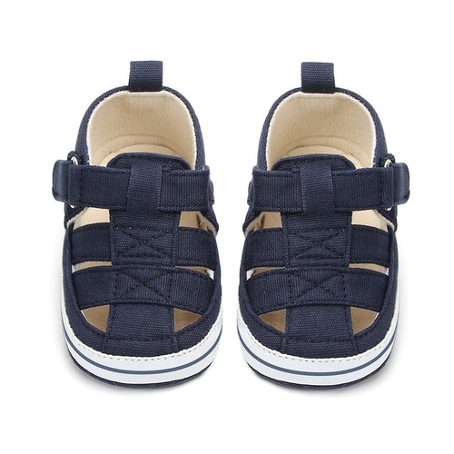 Baby toddler shoes spring and summer new baby toe-toe shoes hollow breathable sandals baby shoes wholesale 2042