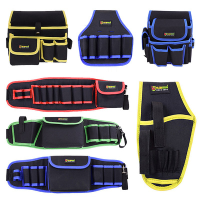 Cross border hot sale tool kit Tool pockets electrician Waist pack thickening support OEM Customized On behalf of