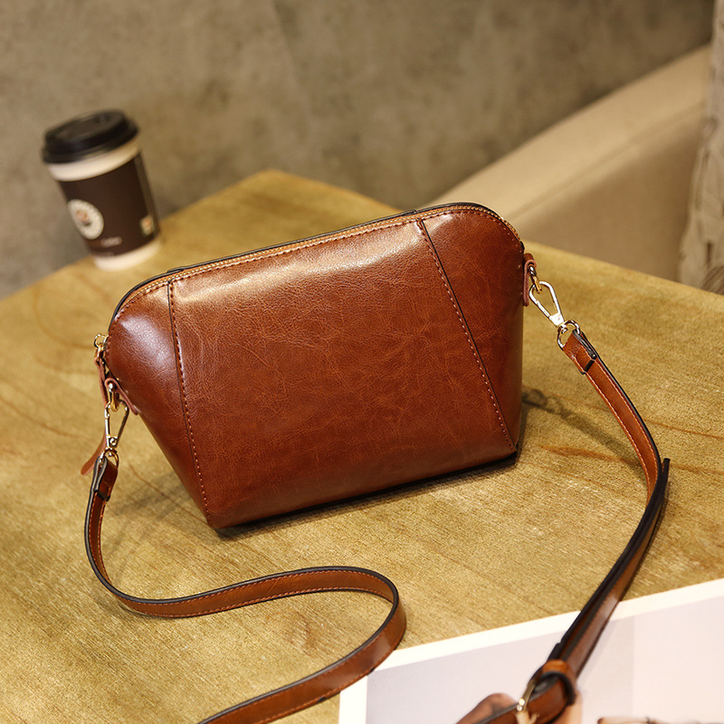 summer Little bag 2020 new pattern Korean Edition Versatile genuine leather Mini fashion Female bag One shoulder Inclined shoulder bag portable