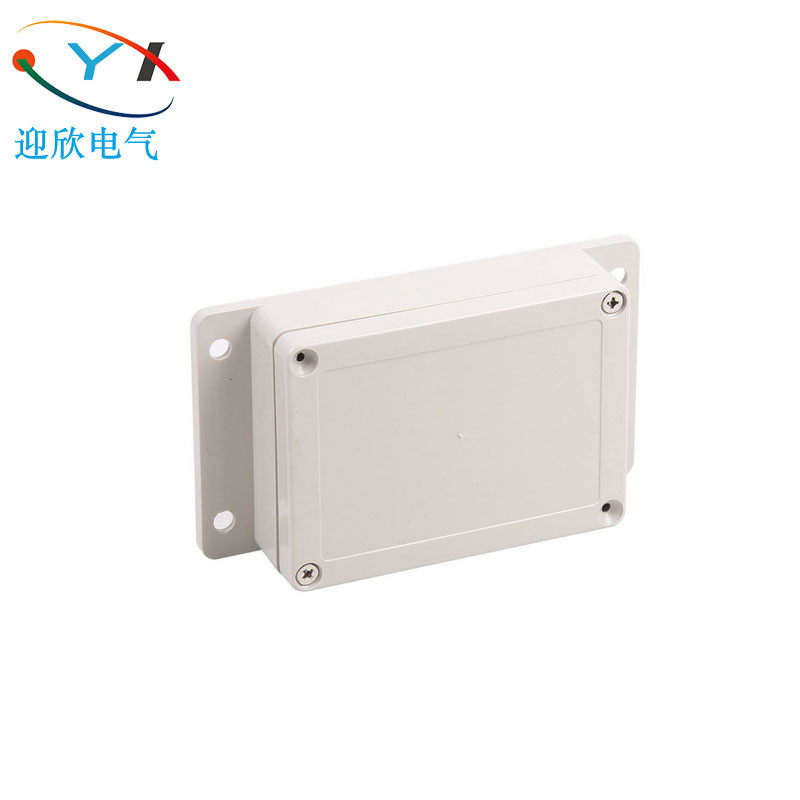 厂家供应115*85*35带耳防水分线盒 接线盒防水户外防水塑料接线盒