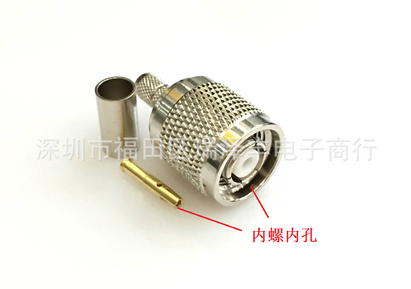 RP供应高品质纯铜MR-TNC-LMR200内螺内孔接RG58 50-3电缆连接器