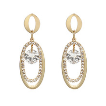 8g Weight No Inlaid Inlay Material Earrings Classification Wedding, Travel Occasion Metal Material Women'S Gender Plating Design Gold, Silver Color Korean New Beautiful Fairy Star Tassel Pendant Ladies Earrings Hot-saling Wholesale 11