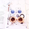 Cute children's decorations solar-powered, sun protection cream, sunglasses, UF-protection