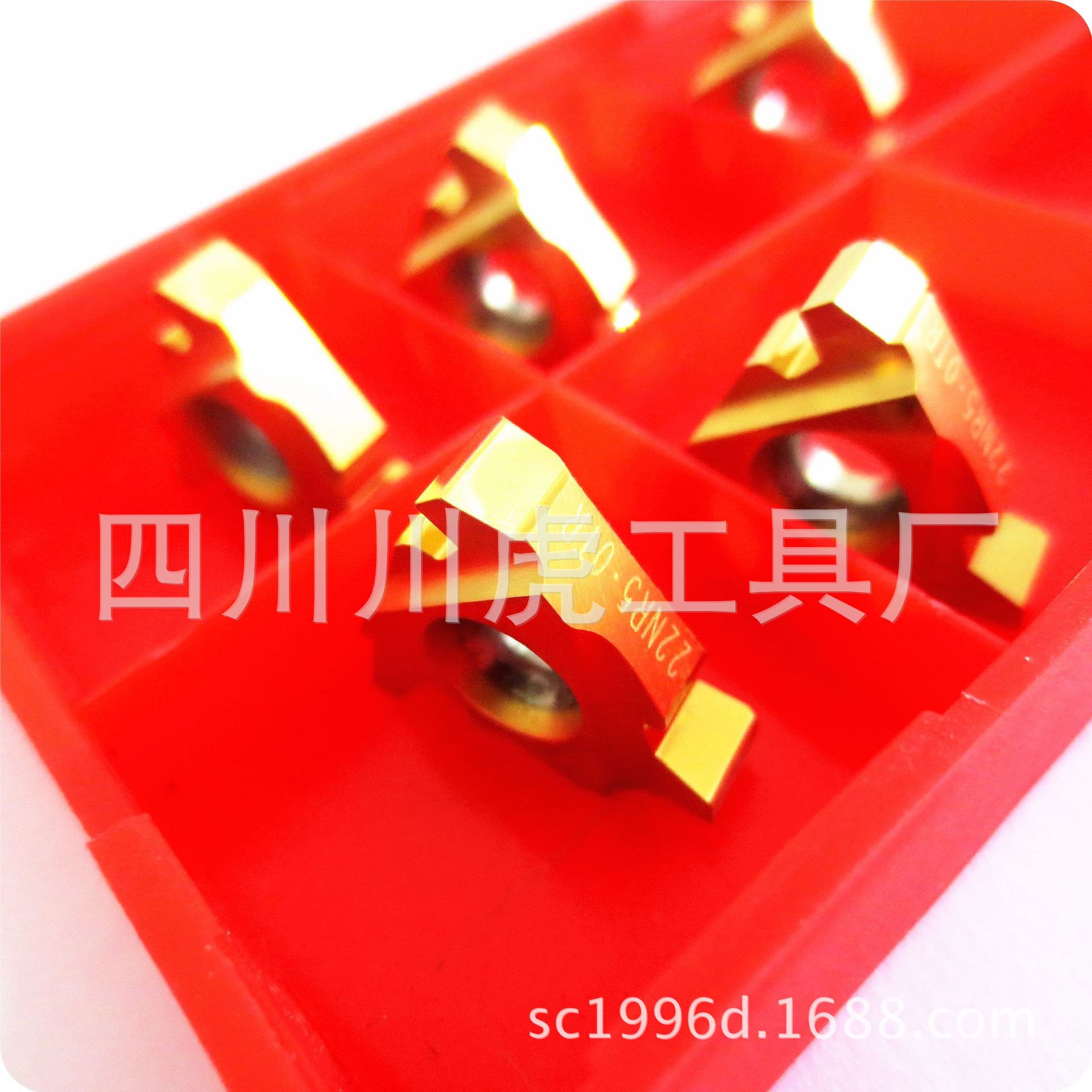 黄色梯形螺纹刀片/T型螺纹刀片：22NR5.0TR CPTM1120
