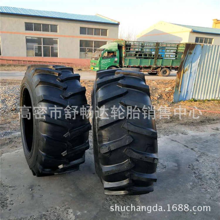 供应 16.9-34农用机械轮胎带内胎 收割机后轮