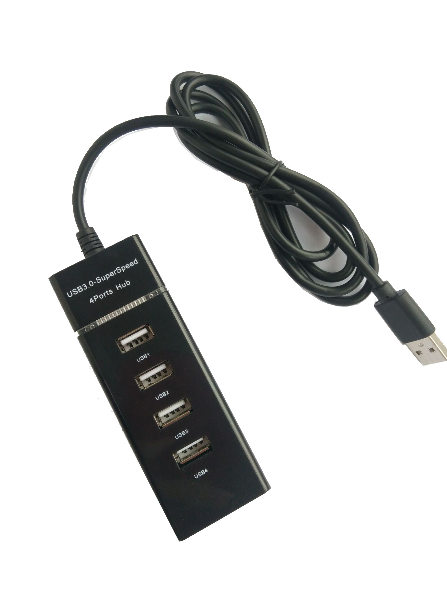 usb 3.0分线器一拖四hub1.2米延长USB分线器高速3.0HUB4口集线器-阿里巴巴