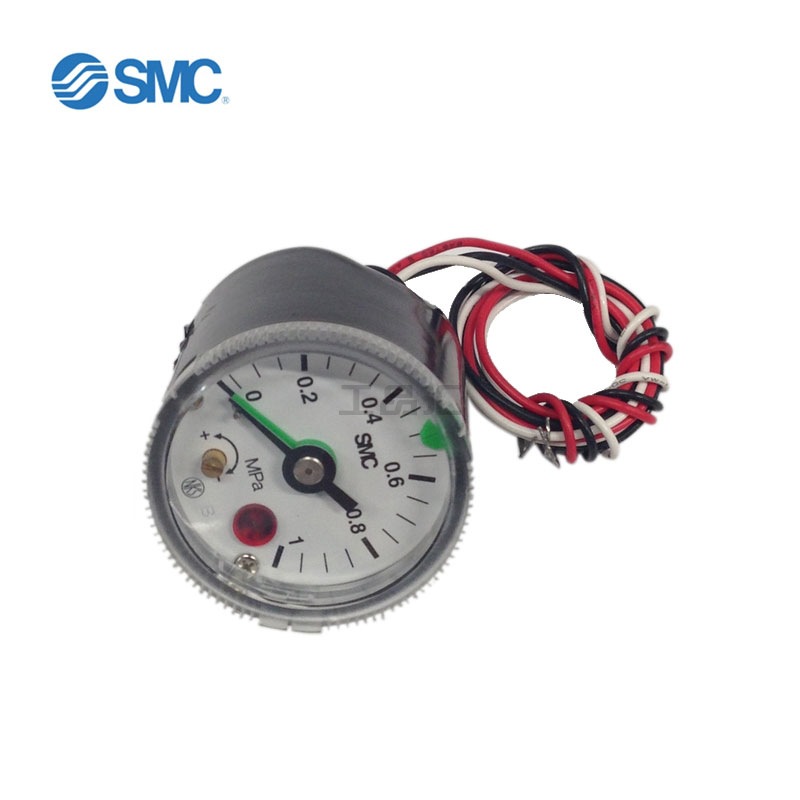SMC 带开关压力表；GP46-10-01L5