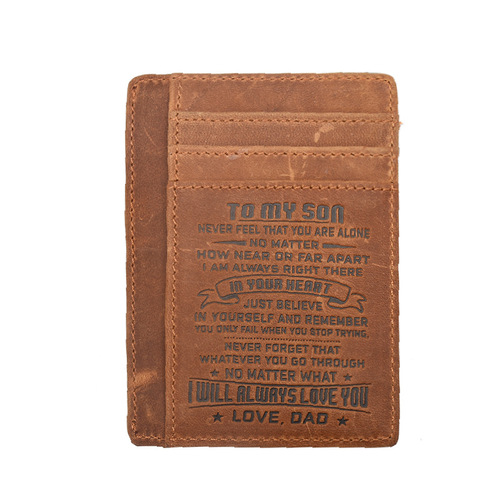  New Genuine Leather RFID Blocking Credit Card Holder Cross-Border Mademoiselle Style Casual Multi-Card Slot Ultra-Thin Card Case