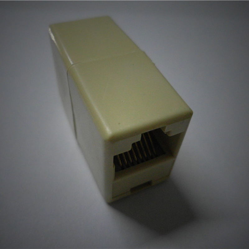 RJ45 network cable connector network dual -pass head network direct…