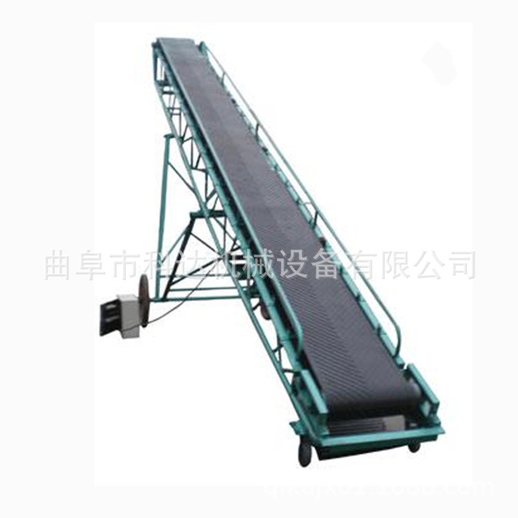 爬坡式耐用链式输送机生产定做 移动式爬坡皮带机 防跑偏带式传送