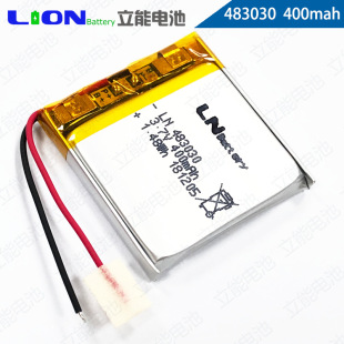 High rate 400mah polymer lithium battery 453030 explosion-proof NTC temperature control smart watch 3.7v battery TWS