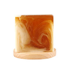 厂家加工批发 蜂蜜炫彩手工皂 深层清洁蜂胶牛奶手工皂 一件代发