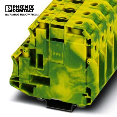 菲尼克斯接地端子UKH 70/4X10-PE-3213144-10