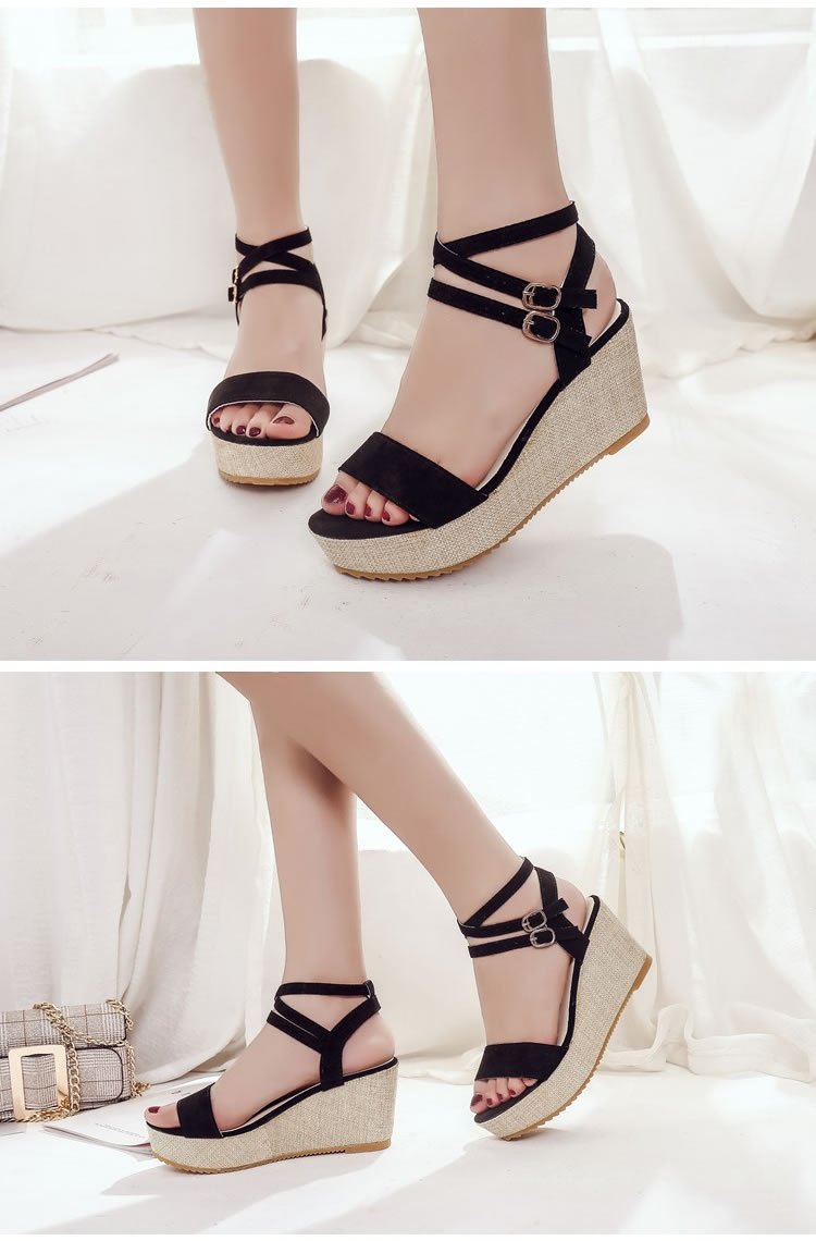 Chaussures été pour femme en Caoutchouc - Ref 3345632 Image 14