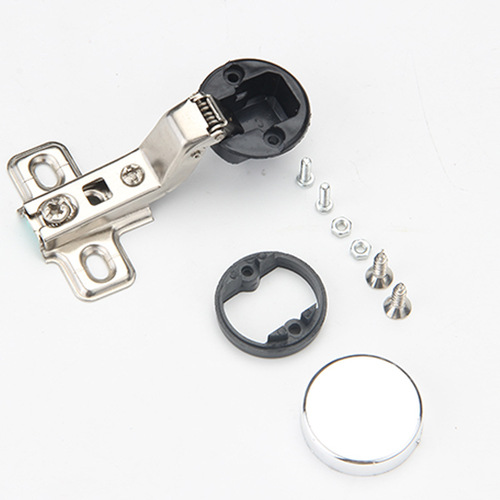 Cross-border glass hinge with lid accessories glass showcase door cabinet door special hinge hardware accessories wholesale