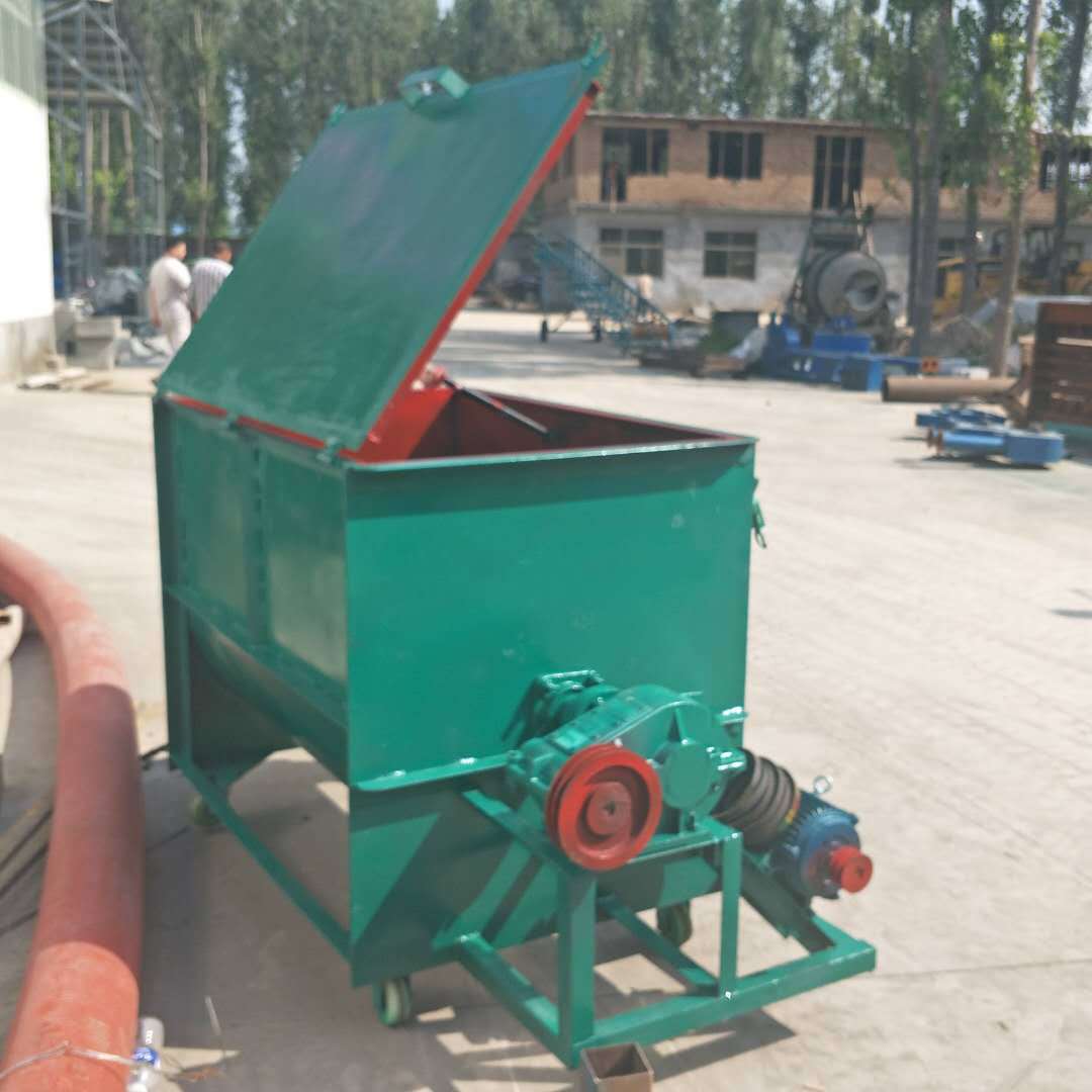 大容量卧式混料机 厂家直供粉料搅拌机 饲料搅拌机型号