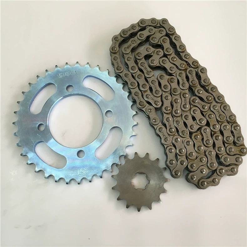 Аксессуары для мотоциклов LYM110-2 наборы цепных колес Размер Xifa цепная пластина большая цепь C8 набор цепочек из трех частей
