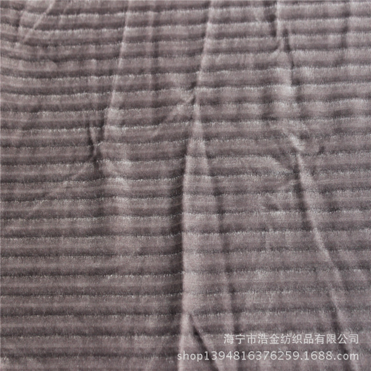 厂家直接供应涤氨不倒绒 抽条不倒绒 条子韩国绒布