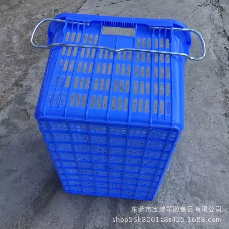 供应塑料胶箱 塑胶周转箱 食品周转胶框 运输周转萝 红色蓝色框子