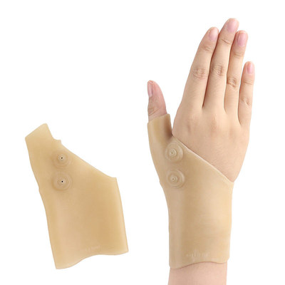 SEBS Wrist sleeve finger A wrist fixed magnet glove Mother hand keyboard Hand nursing silica gel glove