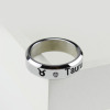 Zodiac signs, steel belt stainless steel, wedding ring suitable for men and women