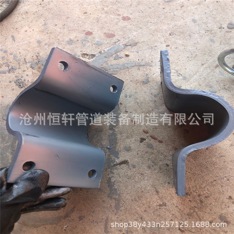 全弧A4-1紧固管卡 A4紧固管卡 HG/T21629-1999  紧固管卡生产厂家