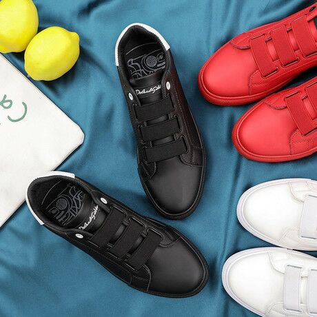 爆款2018新春款小白鞋学生鞋潮流休闲鞋韩版低帮百搭男鞋批发|ru