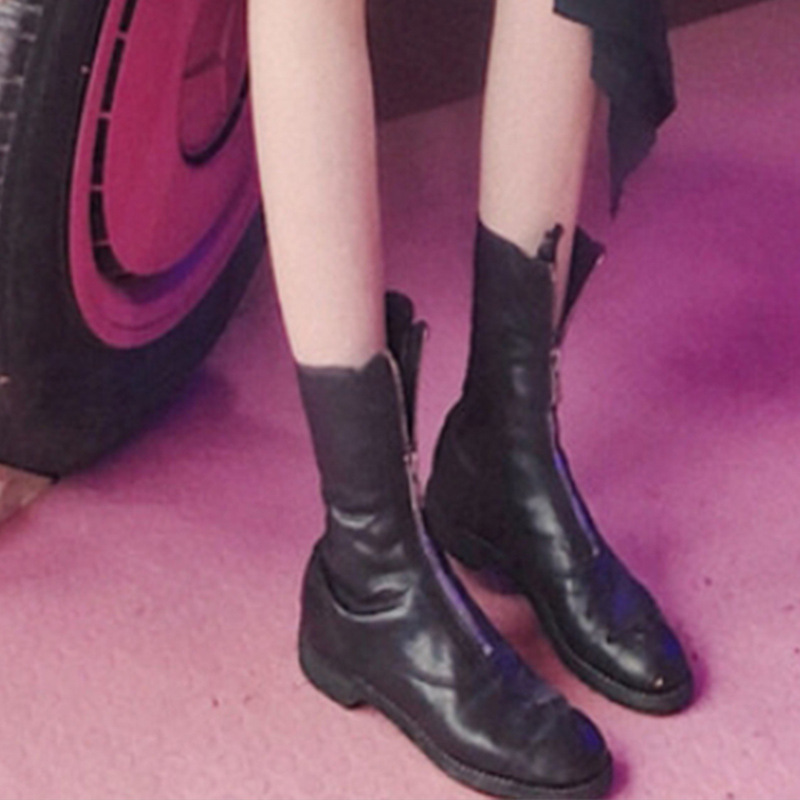 Bottes femme XINGSHIFANG en Microfibre - Ref 3355403 Image 3