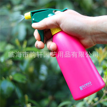 手扳式喷雾器浇花壶浇水壶小喷壶糖果色喷壶400ml