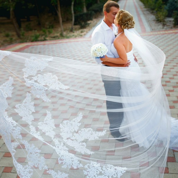 2018 nuevo velo nupcial vestido de novia accesorios 3 M coche hueso encaje exquisita forma velo nupcial al por mayor image 4