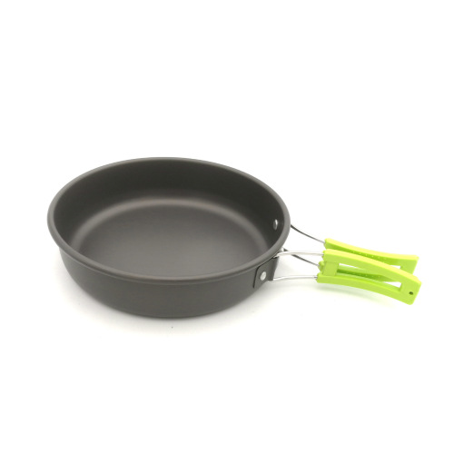 Amazon outdoor pot and teapot combination, camping cookware for 2-3 people, picnic tableware combination available in three colors