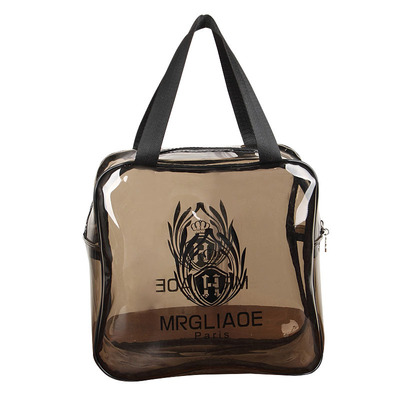 洗漱包防水浴包健身洗浴兜男女浴袋手提透明化妆包休闲旅游收纳包|ms