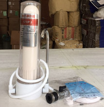 单级 透明台式净水器 家用 一桶净水机 会销厨房水龙头滤水器批发