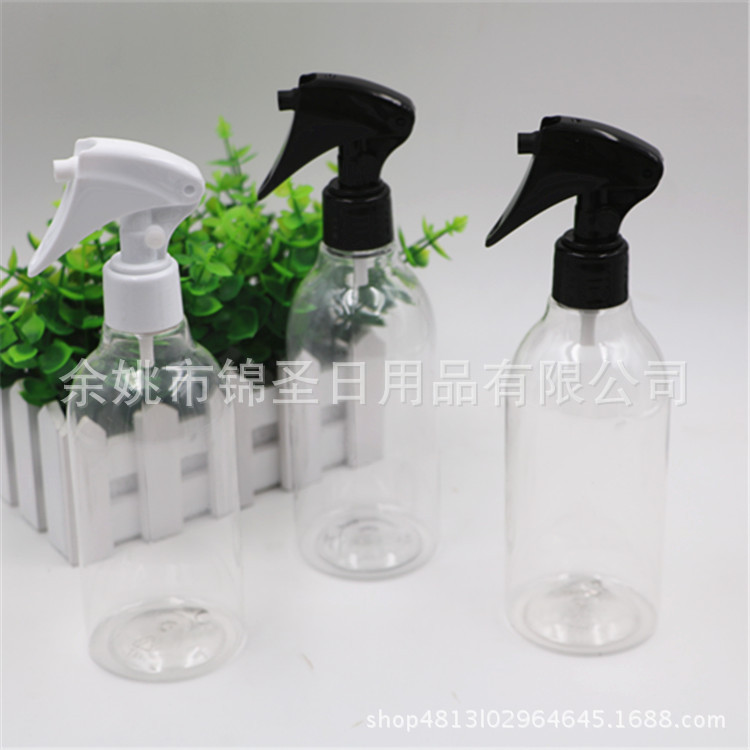 300ml长颈透明塑料瓶配小老鼠喷枪、圆形小老鼠喷雾瓶、浇花瓶