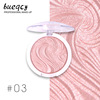 Brightening flashing three dimensional highlighter for contouring, silhouette correction, skin tone brightening