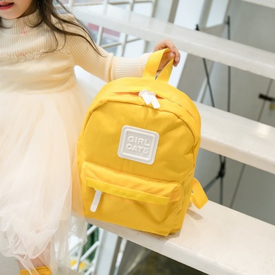 儿童书包幼儿园定制logo1-3-5周可爱韩版男女童防走失背包双肩包