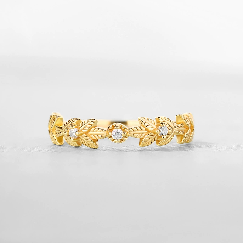 Transparent one size adjustable ring, silver 925 sample, Japanese and Korean, light luxury style