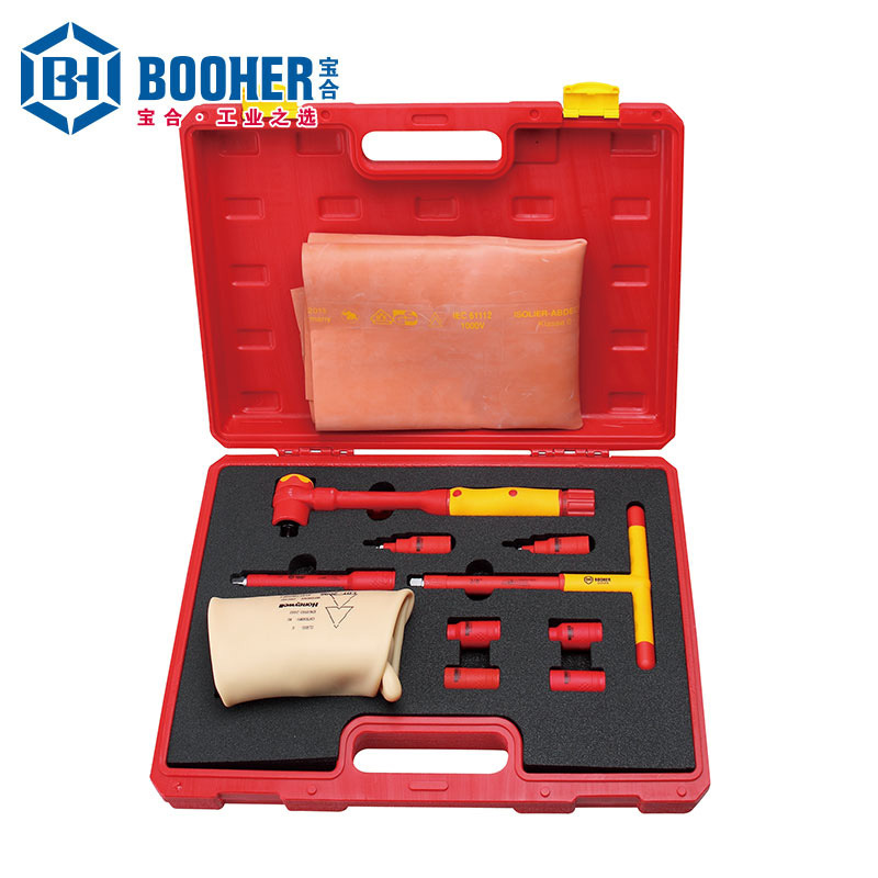 Booher宝合工具 11件套能源型汽车VDE绝缘维修组套 BH0200303