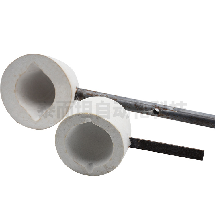 厂家 铁水取样陶瓷纤维取样勺取样器舀铁水用勺子样勺
