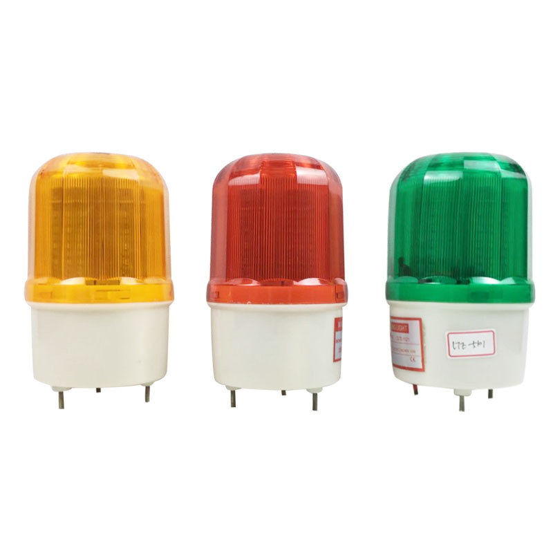 现货批发LTE-5101-B-LED旋转警示灯交通警示信号灯自动爆闪闪光灯