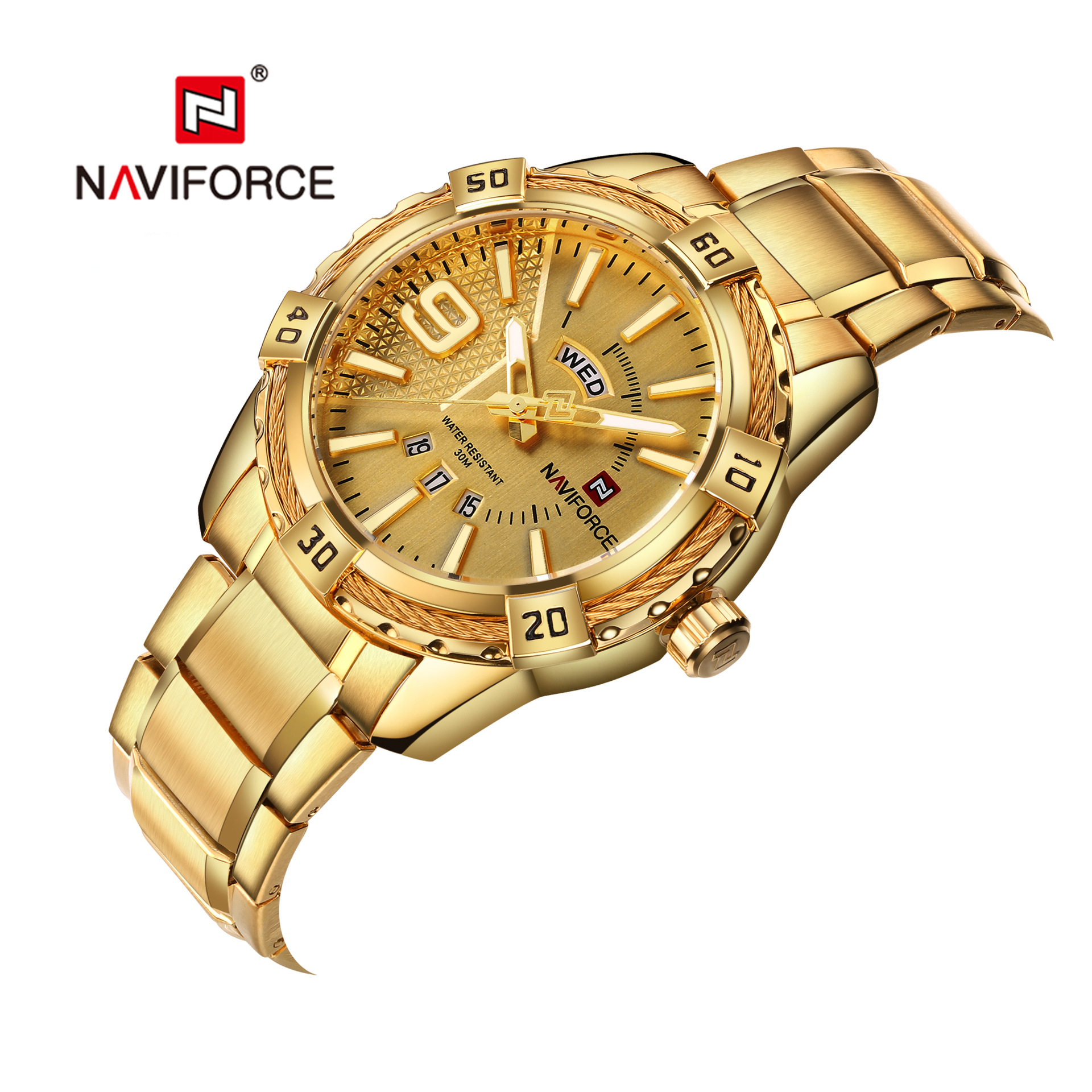 Sports waterproof swiss watch