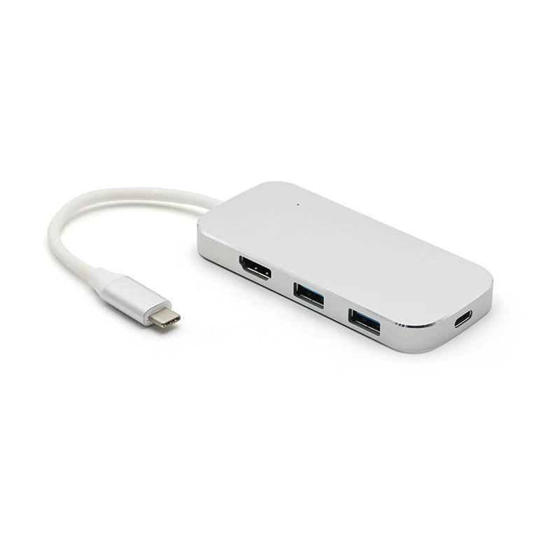 Type-C HUB с HDMI и кардридером — док-станция-расширитель для Apple MacBook Pro