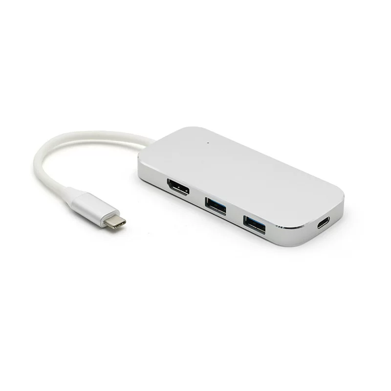 Type-C HUB с HDMI и кардридером — док-станция-расширитель для Apple MacBook Pro