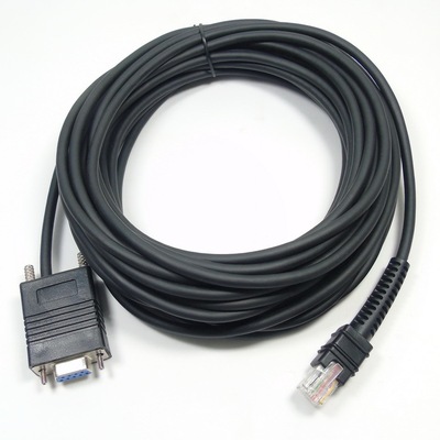 適用斑碼DS36083678LI3608LI3678條碼掃描槍數據線串口直線5米12V