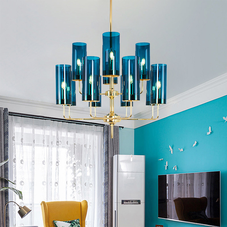 Postmodern originality personality Living room lights European and American style atmosphere Art Restaurant lights Open Houses Northern Europe a chandelier