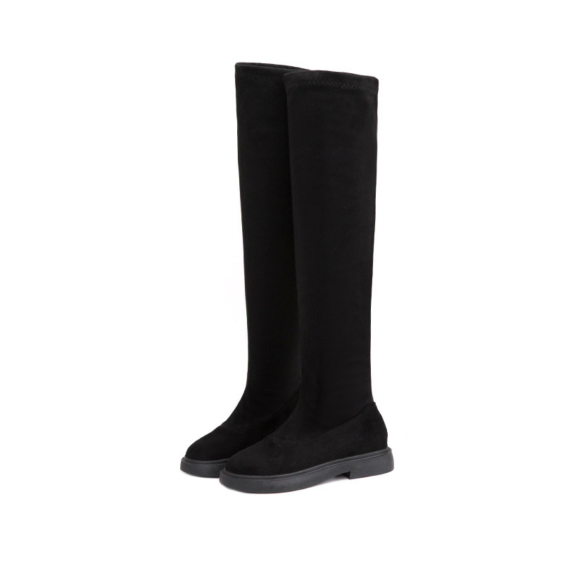 Bottes femme en Daim - Ref 3355003 Image 5