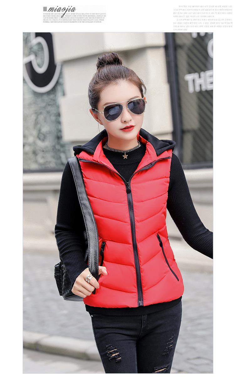 Gilet femme en Mélange de coton - Ref 3317973 Image 24