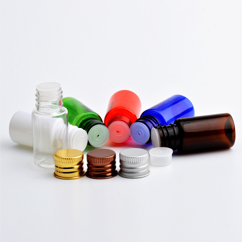10ML平肩铝盖 小容量花水分装 塑料瓶子(配内塞) 试用装瓶