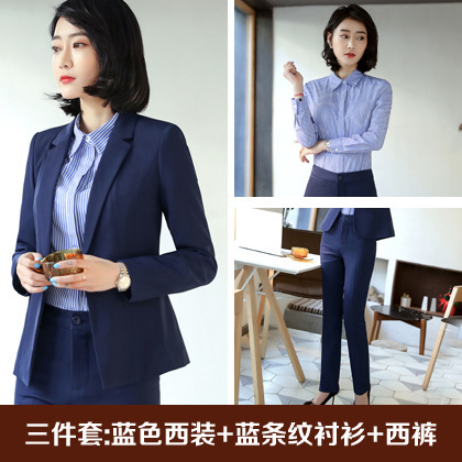Classic suit jacket, shirt, trousers